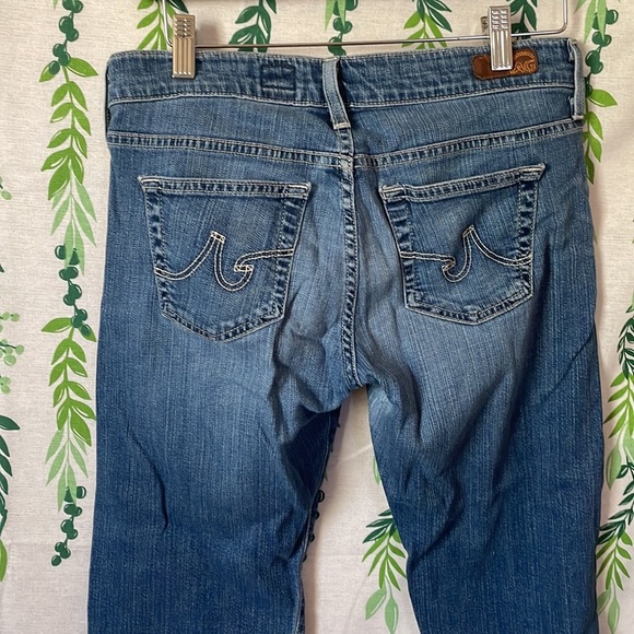 Ag Adriano Goldschmied Tomboy Crop Relaxed Straight Crop Jeans A5 - Picture 5 of 7